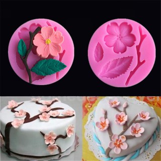 Khuôn làm kẹo/chocolate hình bông hoa 3D