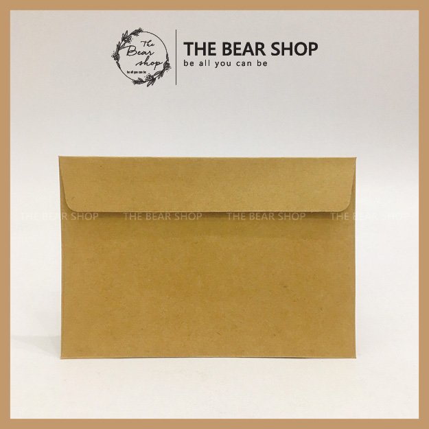 Bì thư handmade giấy karft phong cách vintage hàng loại 1 chất lượng cao - The Bear Shop