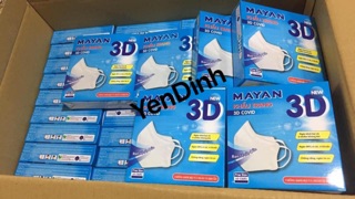 Khẩu Tranh 3D MAYAN Hộp 10 chiếc