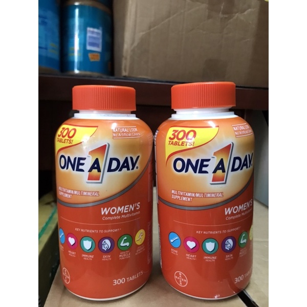 Viên Uống Vitamin Tổng Hợp One A Day Women's 300v Mẫu Mới - Mỹ