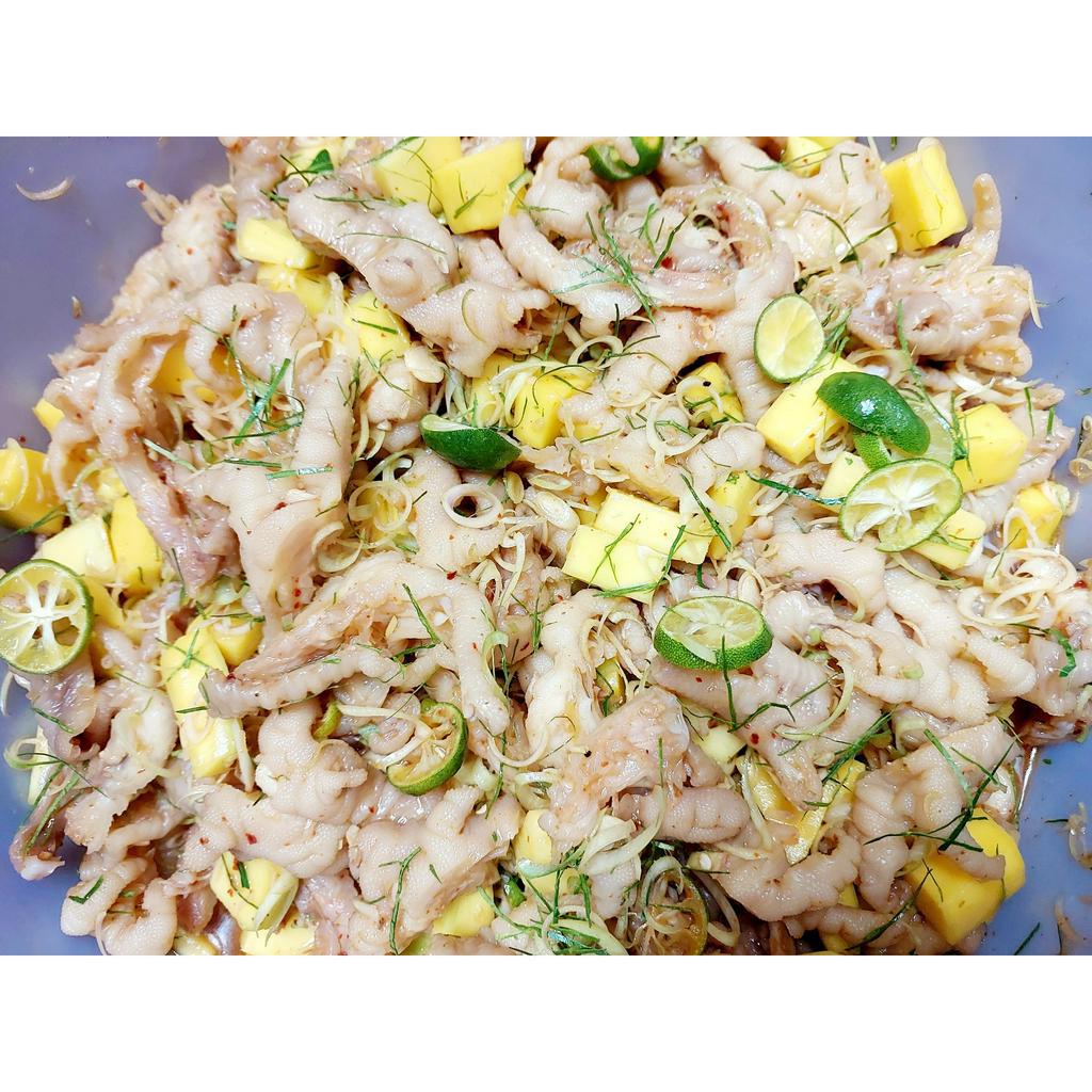 1Kg Chân Gà Rút Xương Sốt Thái_tặng kèm sốt chấm chua cay