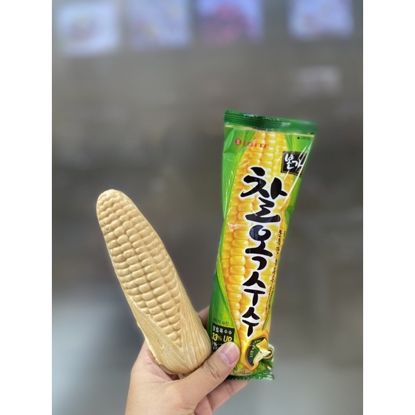 Kem bánh bắp Ice Waffle Corn Lotte Hàn Quốc 140ml