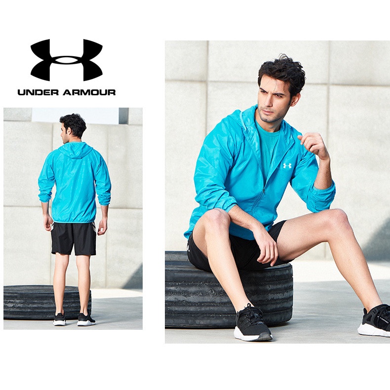 UNDER ARMOUR Áo khoác thể thao chống nắng nhanh khô cho nam size M-3XL