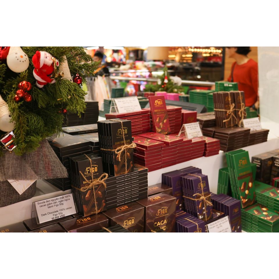 [GIÁ DÙNG THỬ] Thanh 50gr Combo MIX các vị Dark & Milk Chocolate Kẹo Socola đen và Socola sữa Figo thanh 50gr SIÊU RẺ | BigBuy360 - bigbuy360.vn