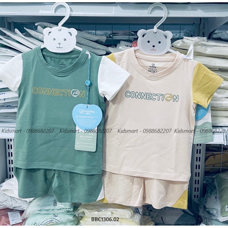 Bu baby - Bộ cổ tròn ngắn tay KyomiConnection BBC1306.02