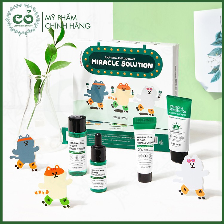 [Mã COS1904 giảm 8% đơn 300K] Bộ dưỡng da Some By Mi Miracle Travel Kit | BigBuy360 - bigbuy360.vn