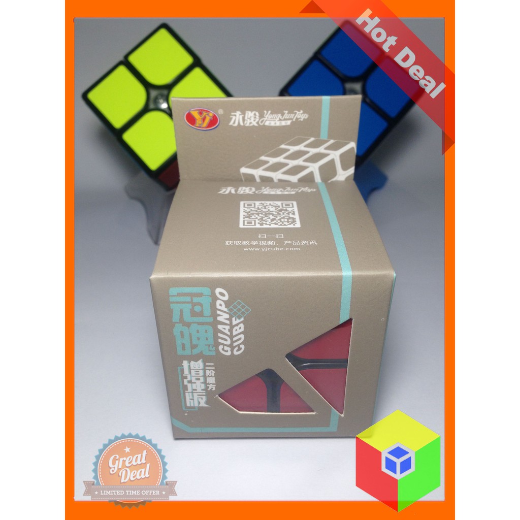 Rubik 2x2 MoYu 2 Tầng MoYu GuanPo Khối Lập Phương Rubic