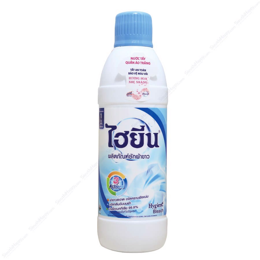Nước tẩy trắng quần áo trắng Hygiene Thái Lan 600ml