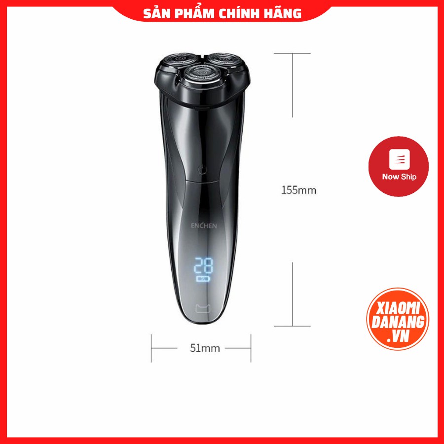 Máy cạo râu Xiaomi Enchen BlackStone 3 Electric Shaver 3D kháng nước IPX7