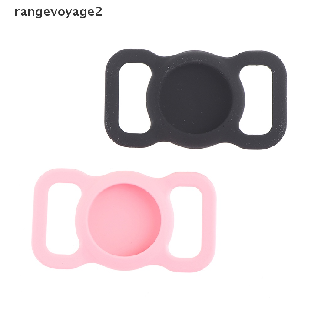[rangevoyage2] Pet Silicone Protective Case GPS Dog Cat Collar Loop for Airtag Anti-lost Device [new]