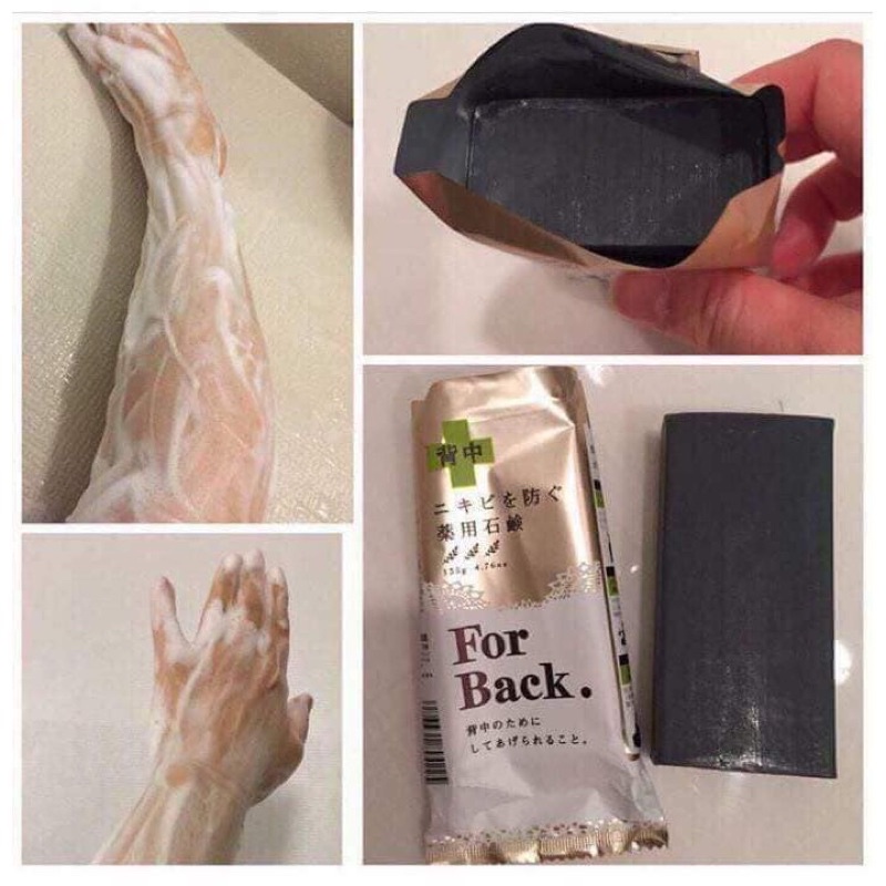 Xà Phòng Giảm Mụn Giảm Thâm Lưng FOR BACK Chính Hãng