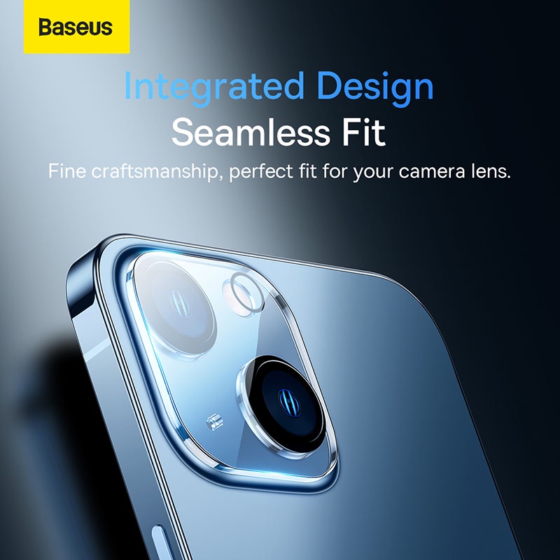 2 Miếng Dán Cường Lực Baseus Bảo Vệ Camera Sau Cho iPhone 14 Pro Max 2022 iPhone 13 Pro Mini