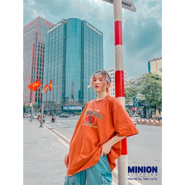 Áo thun tay lỡ MINION CLOTHING phông Unisex nam nữ tee oversize form rộng pull Ulzzang Streetwear Hàn Quốc vải mềm A3002