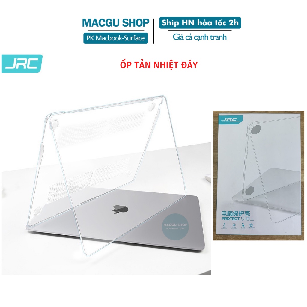 Ốp Macbook SIÊU MỎNG Trong Suốt Chính Hãng JRC cho macbook-Chống Va Đập Tốt