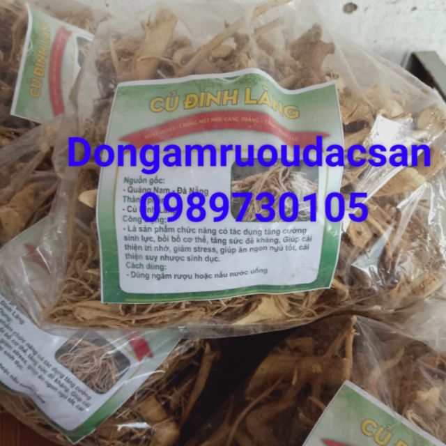 5kg rễ đinh lăng nếp khô thơm ngon chuẩn vị