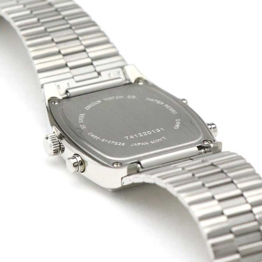Đồng Hồ Nam Citizen Dây Thép Không Gỉ JM0540-51A - Mặt Trắng