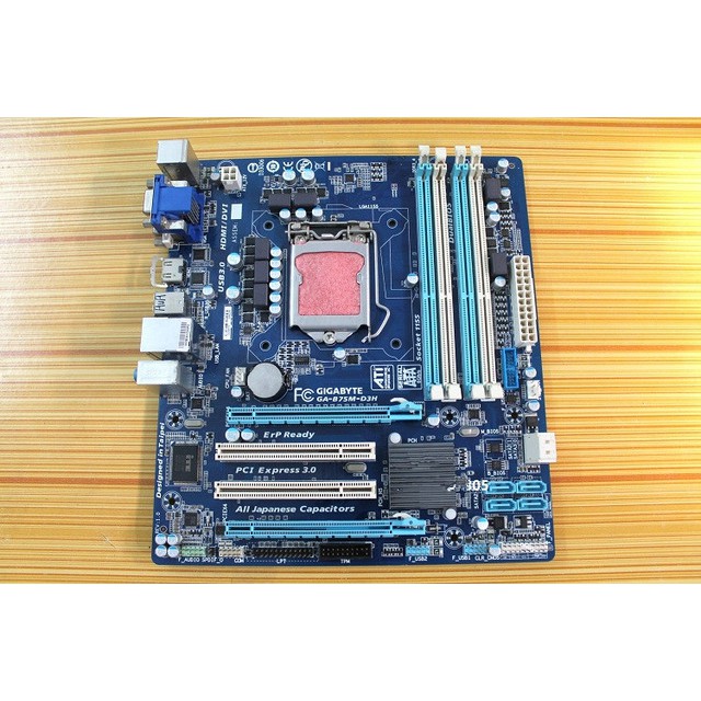 Mainboard B75 Gigabyte 4 khe ram, sata3, usb 3.0 GA-B75M socket1155 (không chặn) | BigBuy360 - bigbuy360.vn