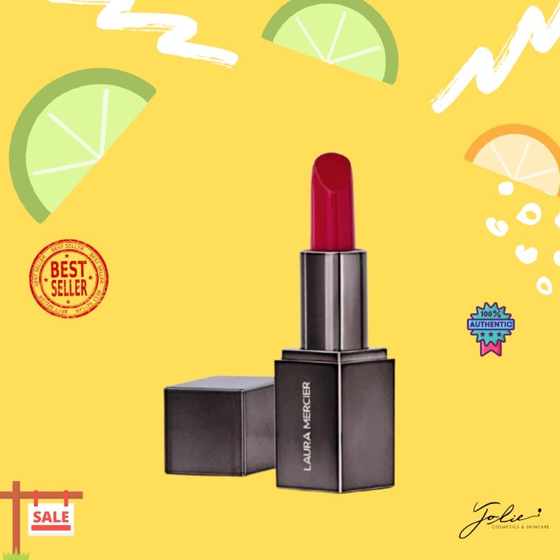 Son đỏ Laura Mercier Rouge Essentiel Silky Crème Lipstick in Rouge Ultime  minisize 1.4g