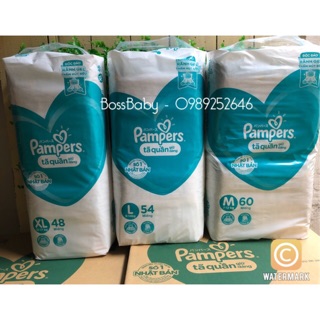 Tã quần pampers giữ dáng mới m60/l54/xl48/xxl44