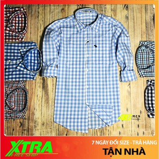 Áo sơ mi caro, sơ mi nam dài tay cao cấp MFM001