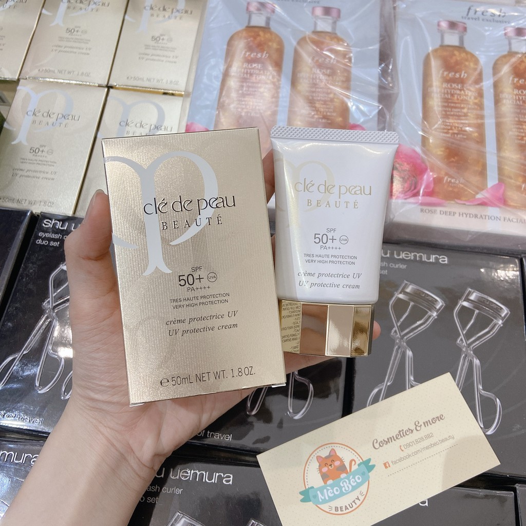 Kem Chống Nắng Cle De Peau UV Protective Cream SPF 50+