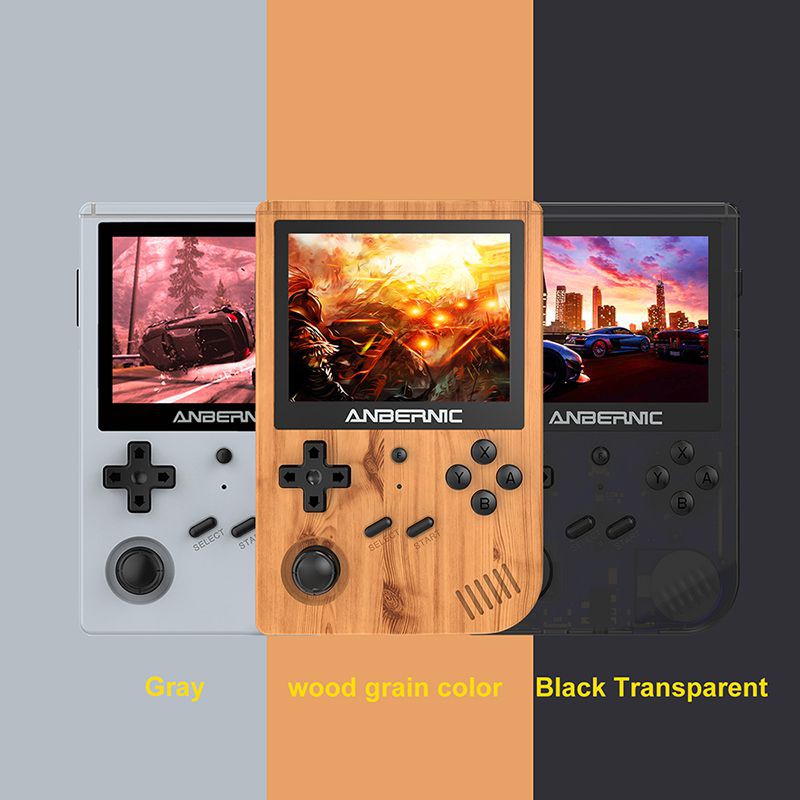 Máy Chơi Game Cầm Tay RG351V Phiên Bản Mới Hỗ Trợ Cực Mượt PSP/PS1/Dreamcast Tích Hợp Sẵn Hơn 2500 Games