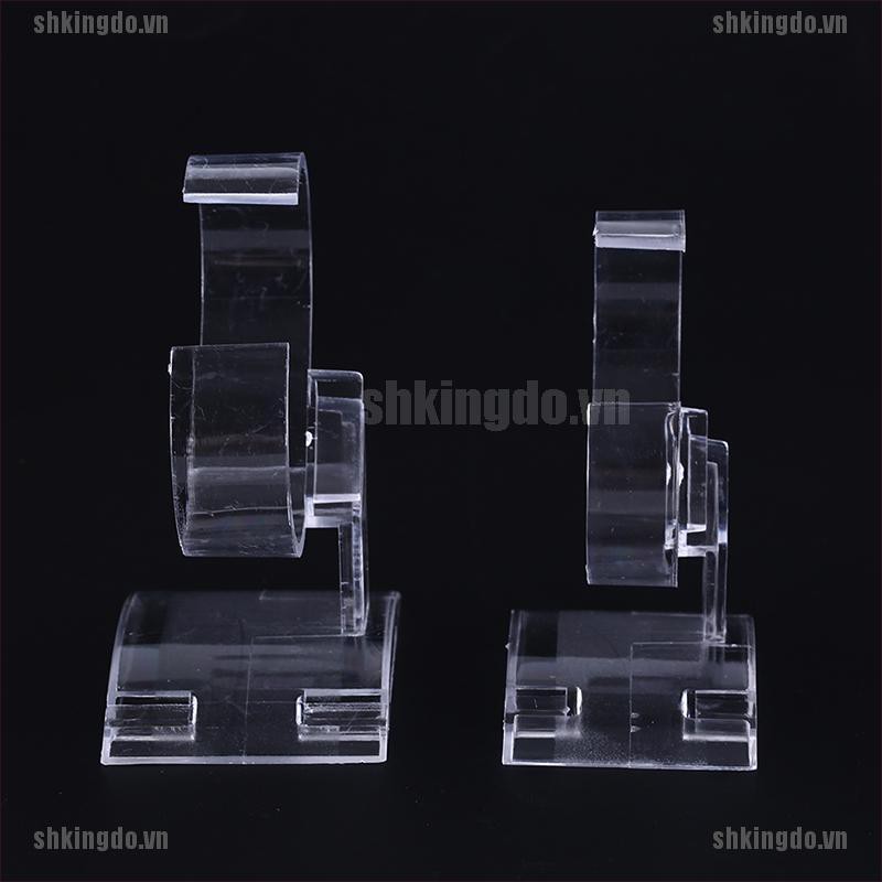 Giá đỡ đồng hồ bằng nhựa trong suốt trưng bày tiện dụng