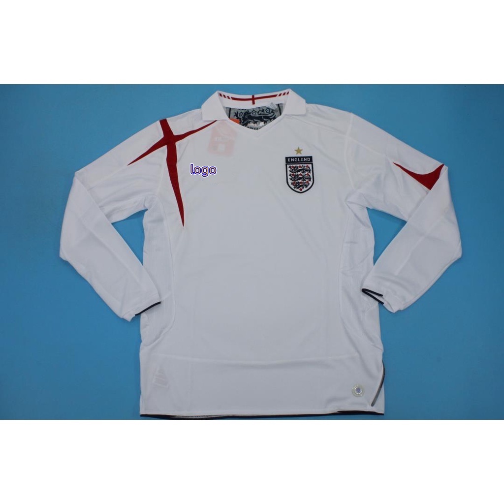 Áo Thun Bóng Đá jersey 2002 1996 2000 2006 Kiểu Anh Phong Cách retro Size S-XXL