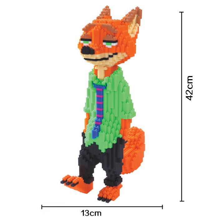 BILEGOX Lego nano XIZAI-8005 6200miếng ghép NLG0031-5