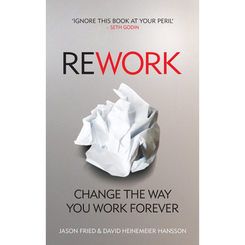 Sách phát triển bản thân tiếng Anh - Rework