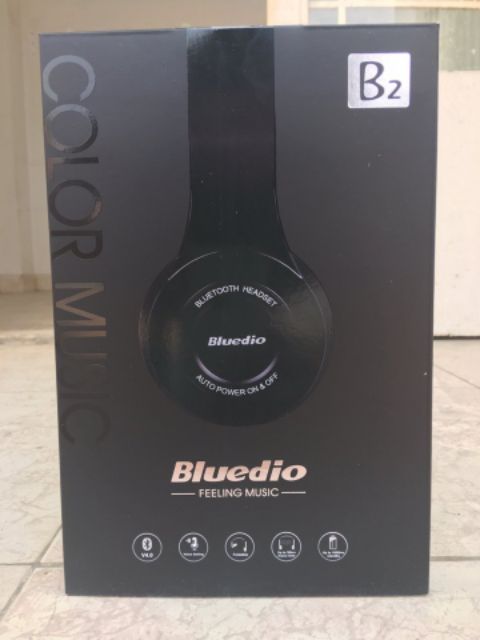 Headphone bluetooth Bluedio Hifi B2 chính hãng nghe cực hay