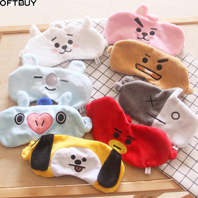 Mặt nạ che mắt in hình hoạt hình dễ thương cho fan BTS