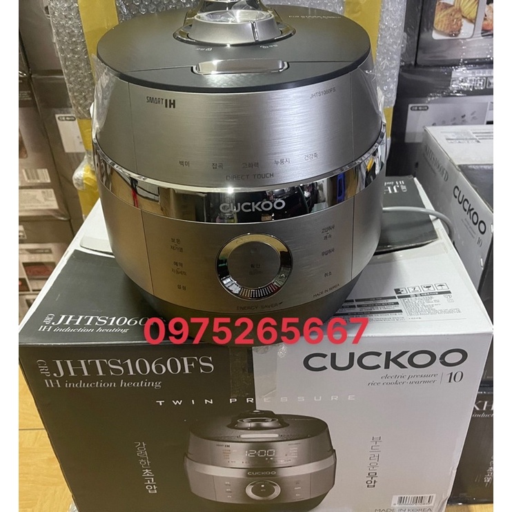 NỒI CƠM ĐIỆN CAO TẦN CUCKOO CRP-JHTS1060FS / 1.8L_Chính hãng hàn quoc