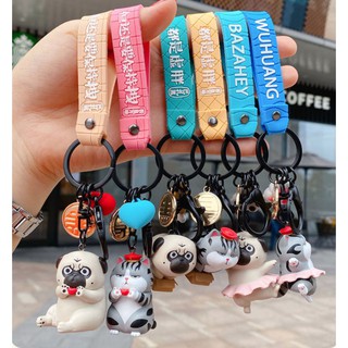 Móc khóa Mèo Quàng thượng Wuhuang