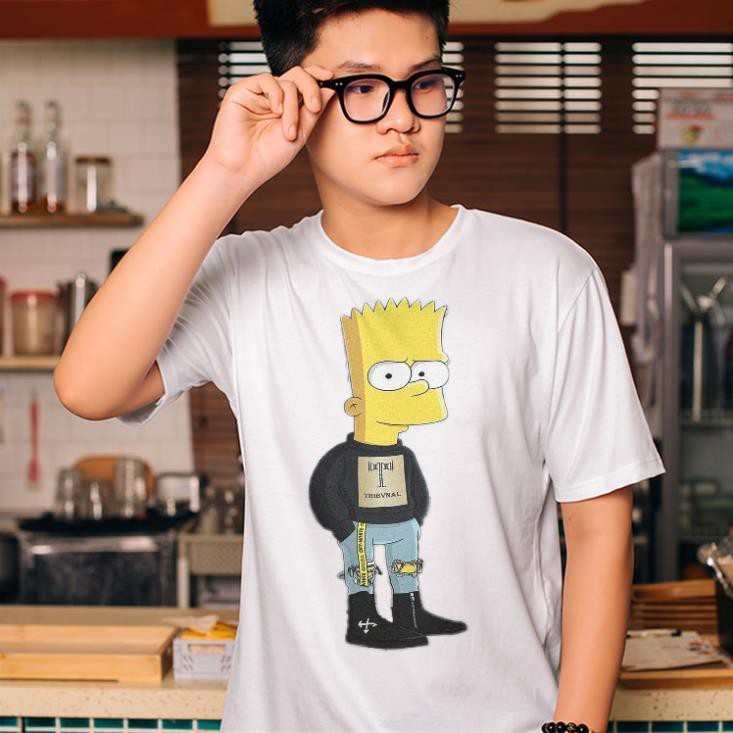 Áo Thun Nam 2xl S.i.m.p.s.o.n_40 SellLab form đẹp kiểu cá tính vải dày mịn không xù lông