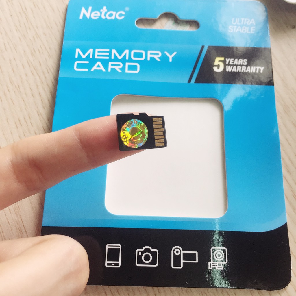 Thẻ nhớ NETAC 32GB Chính hãng - Bảo hành 5 năm | WebRaoVat - webraovat.net.vn