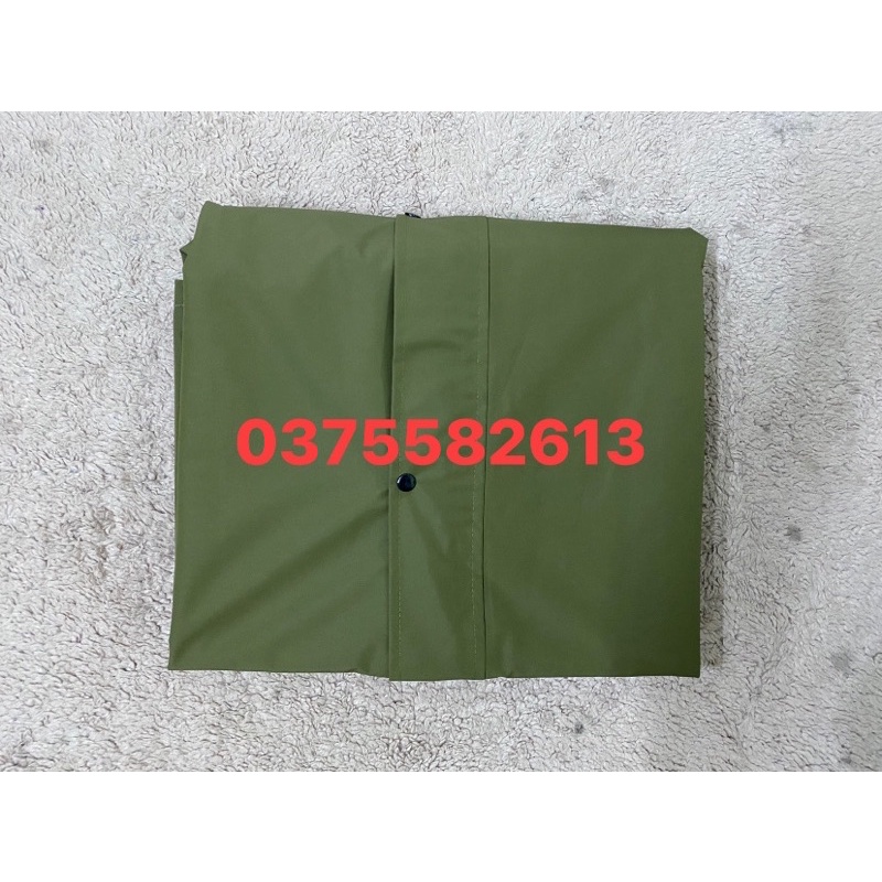 Áo mưa măng tô nữ 2 lớp xuất khẩu