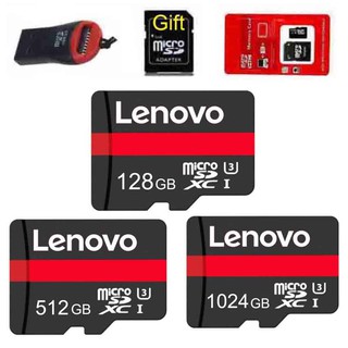 Lenovo 1024gb Memory Micro SD Class 10 1024g 1TB 128GB 512GB + Reader