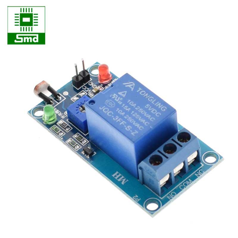 Module quang trở - Relay (Bật tắt theo ánh sáng)