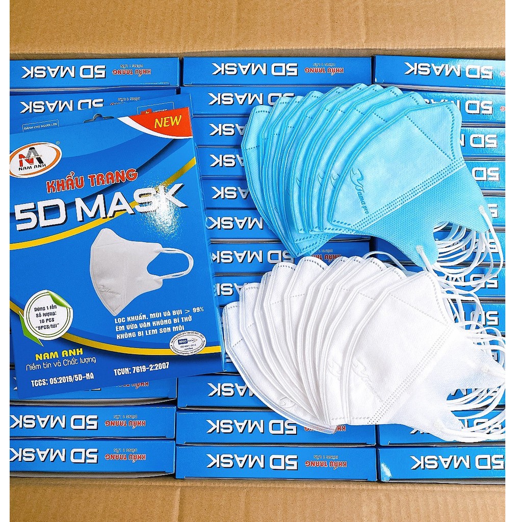 Khẩu Trang 5D mask Nam Anh