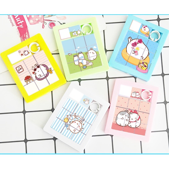 Bộ xếp hình ba anh em gấu BXH2 bare bear cute molang pusheen gấu brown tonton khủng long hoàng đế mèo capoo