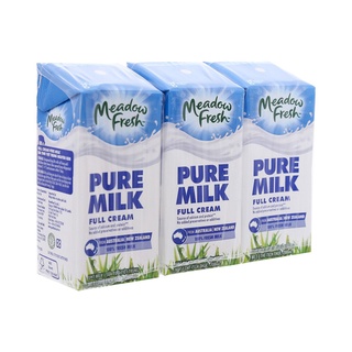 Sữa tươi nguyên kem không đường Meadow Fresh (1 vỉ 3 hộp x 200ml)