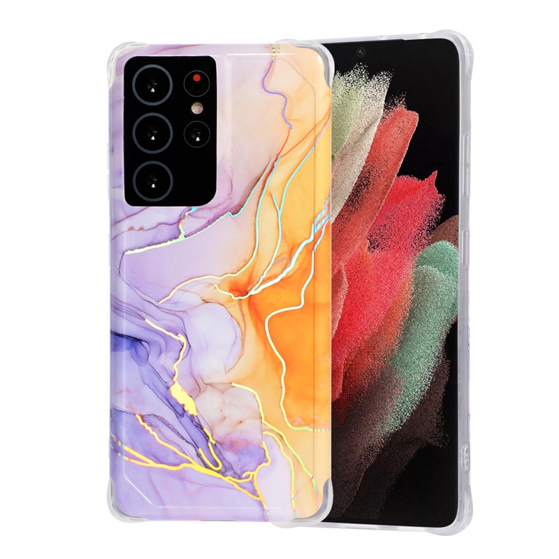 Ốp Điện Thoại TPU Mềm Chống Sốc Họa Tiết Đá Hoa Cương Cho Samsung S22 Ultra S21 Plus Note 20 Ultra S20