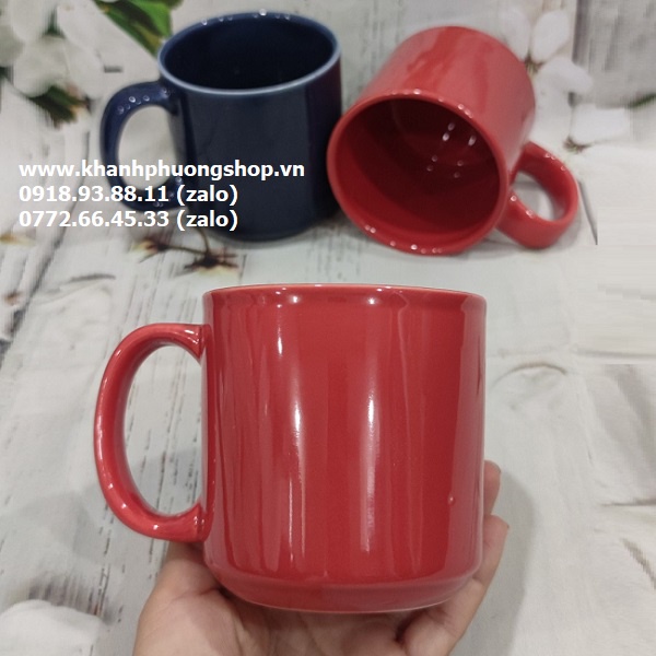 Ly sứ nhiều màu - ly sứ
