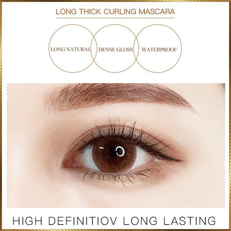 Chuốt mi dày và cong dài Gecomo Touching Long Eyelashes Mascara GTM1