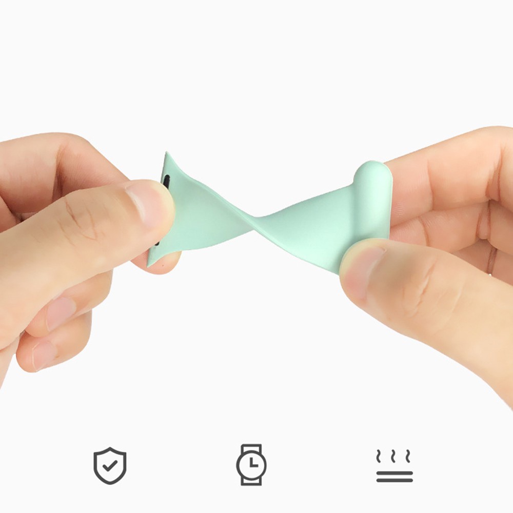 Dây Đeo Thay Thế Chất Liệu Silicon Thiết Kế Sọc Gân Độc Đáo Cho Đồng Hồ Y Tá