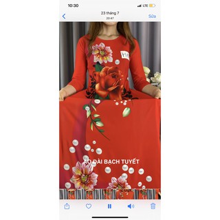 Áo Dài Lụa H10