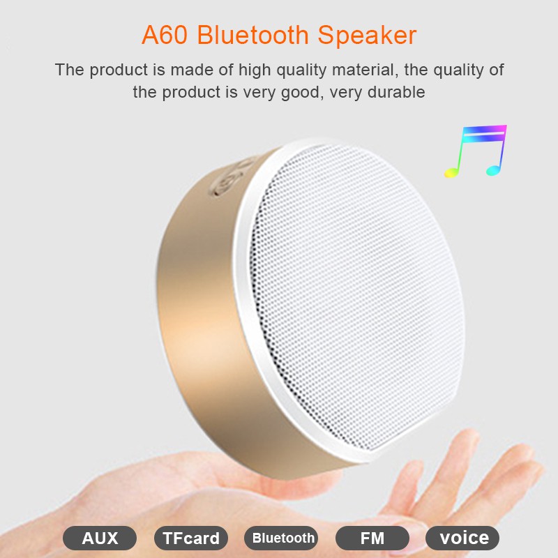 Loa Bluetooth Mini A60 Hỗ Trợ Thẻ Nhớ