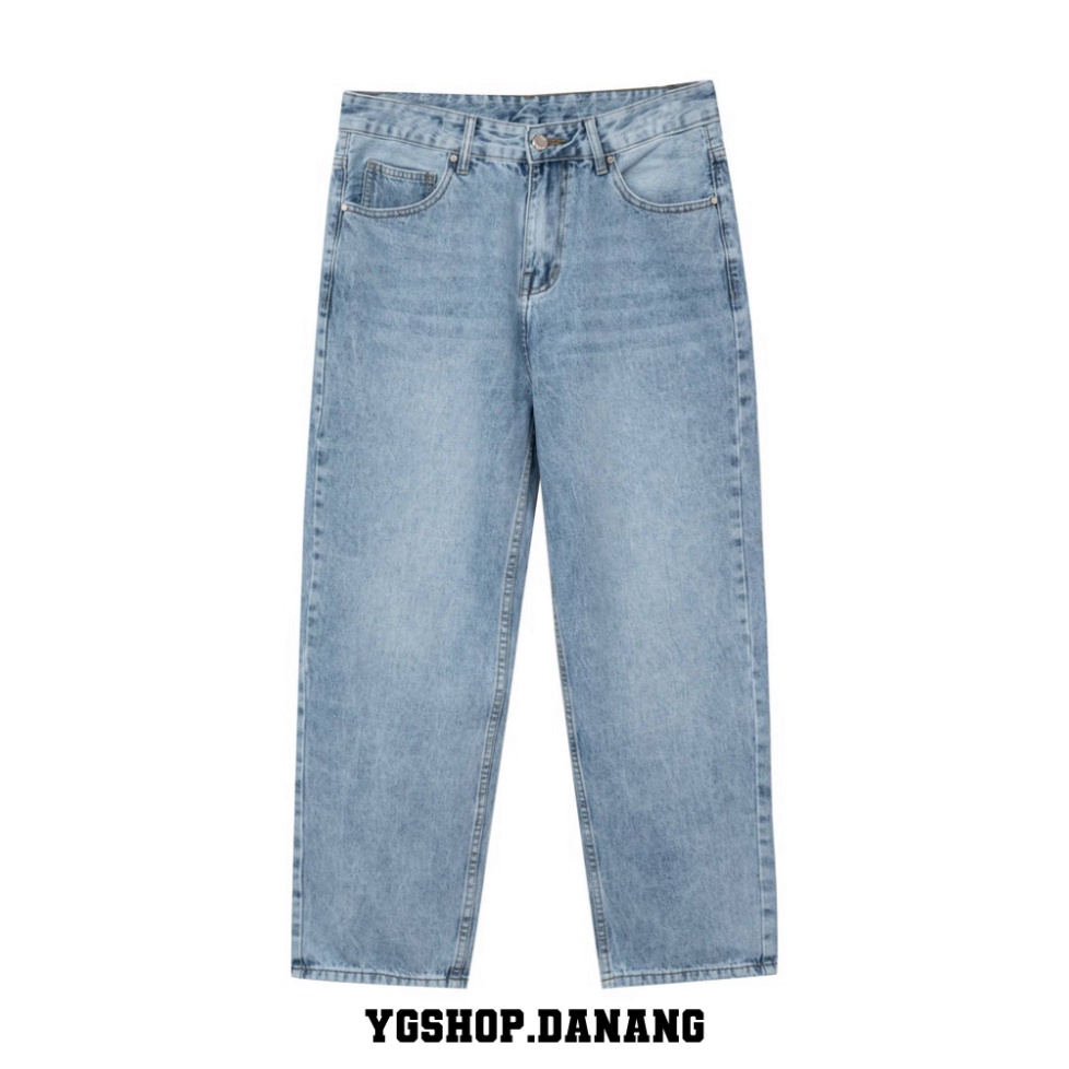 Quần Jeans Ống Rộng Young Green Relaxed Fit Jeans - Retro