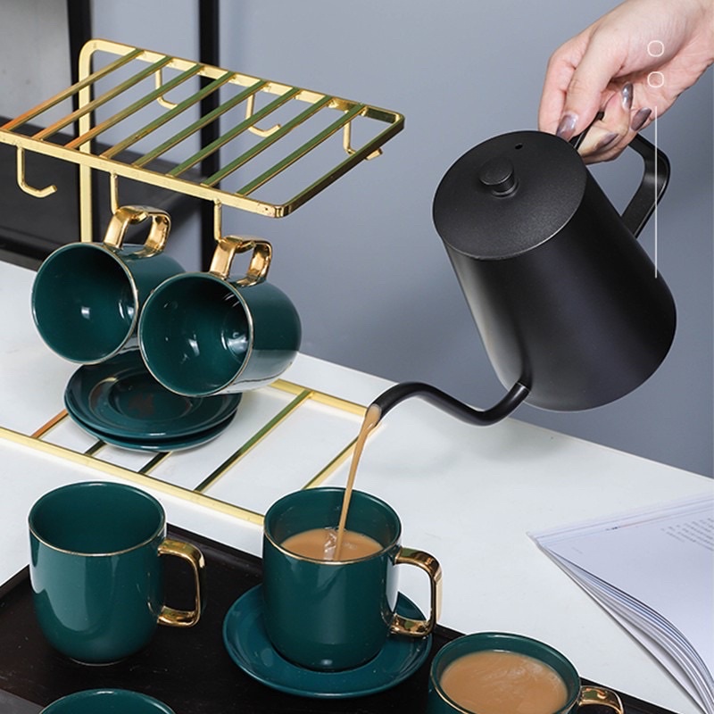 Bình Pha Trà, Bình rót cổ ngỗng - Bình pha cà phê inox